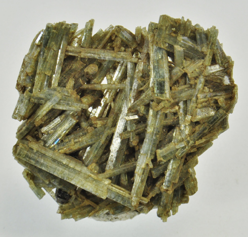 Interconnected Actinolite Crystals