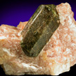 Large Apatite in Calcite