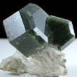 Hexagonal Apatite Crystals on Matrix