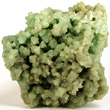 Light Green Frosted Boracite Crystals