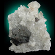 Large Bornite Crystal on Quartz