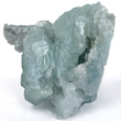 Blue Brucite Crystal Aggregate
