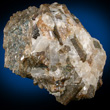 Bustamite Crystals in Calcite