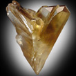 Golden V-twinned Cerussite