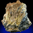 Cervantite with Stibnite Pseudomorphs