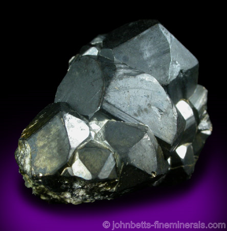 Chalcocite Coating on Pyrite ("Ducktownite")