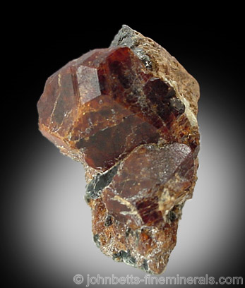 Large Complex Chondrodite Crystal