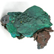 Chryocolla Pseudo After Malachite