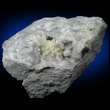 Cryolite with Weloganite and Marcasite