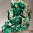 Dioptase: The green mineral dioptase information and pictures