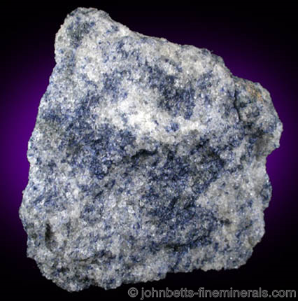 Dumortierite in Quartz