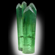 Bright Green Elbaite Crystal Group
