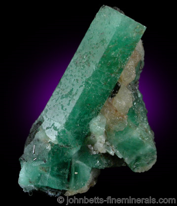 Single Emerald Crystal