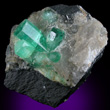 Intersecting Emerald Crystals