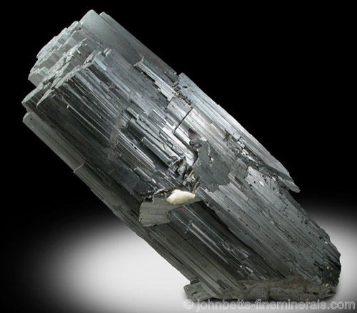 Elongated Black Ferberite