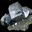 Galena with Dolomite, Chalcopyrite.