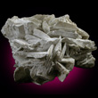 White Powdery Glauberite Crystals