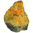 Gummite on Matrix of Pitchblende