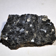 Black Hastingsite Crystal Plate