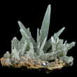 Quartz with Hedenbergite inclusions