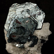 Thick Tabular Hematite with Rutile