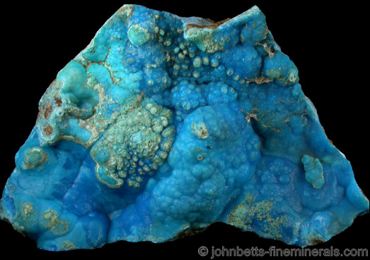 Botryoidal Blue Hemimorphite