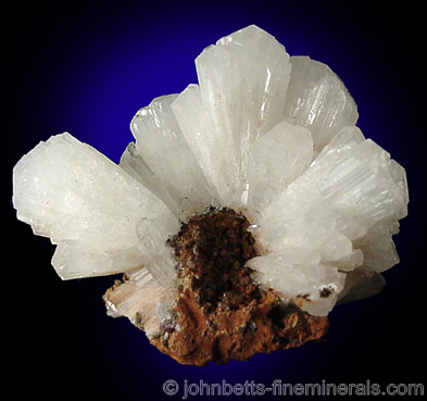 Hemimorphite Crystal Fan