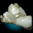 Large White Heulandite Crystals