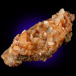 Orange Heulandite Crystal Cluster