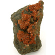 Brick-red Italian Heulandite