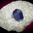 Sharp Lazurite Crystal
