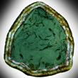 Green Liddicoatite Slice