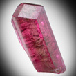 Single Red Liddicoatite Crystal