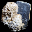 Magnesio-hastingsite with Spinel in Calcite