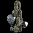 Marcasite Stalactite with Galena