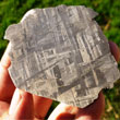 Polished Iron-Nickel Meteorite