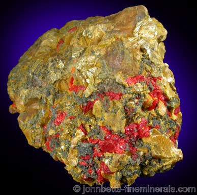 Bright Yellow Orpiment With Realgar