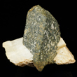 Pargasite Crystal on Calcite Matrix