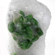 Intergrown Green Pargasite Crystals