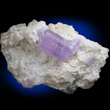 Purple Apatite on Albite