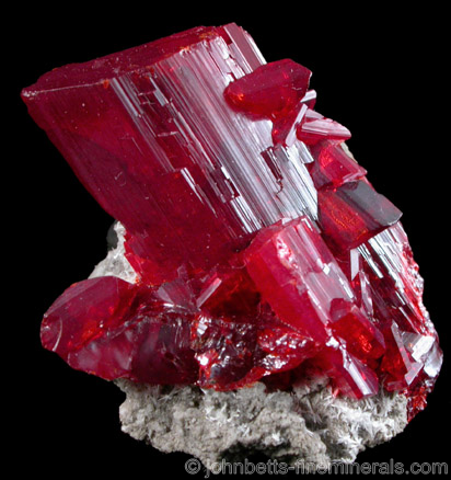 Outstanding Gemmy Realgar Crystal