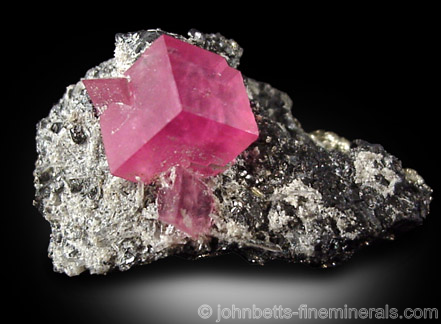 Deep Pink Rhodochrosite Rhomb