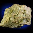 Serpentine pseudomorph after Chondrodite