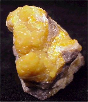 Globular Yellow Smithsonite