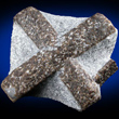 Staurolite Cross in Matrix