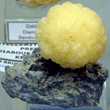 Yellow Stellerite Sphere on Matrix