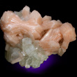 Peach Stilbite with Apophyllite