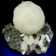 Hemispherical White Stilbite