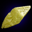 Dipyramidal Hopper Sulfur Crystal