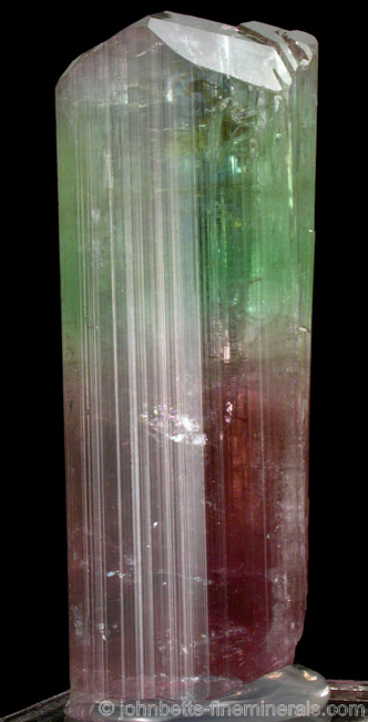 Multicolored Elbaite Tourmaline